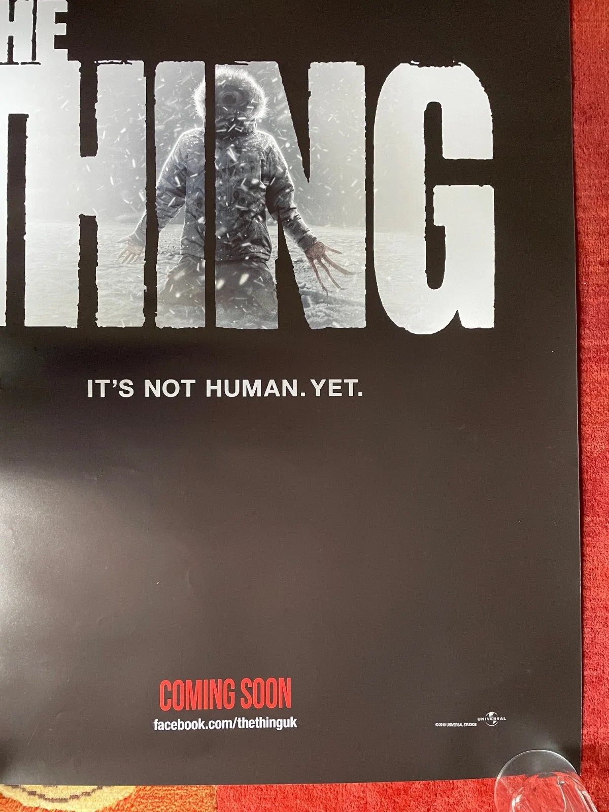 The Thing (2011) Original One Sheet Movie Poster Mary Elizabeth Winstead, image 5