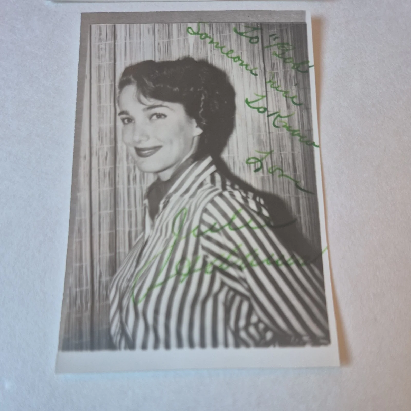 Julie Adams — Set of 3 JULIE ADAMS Autographed photos with letter & envelopes, actress, изображение 5