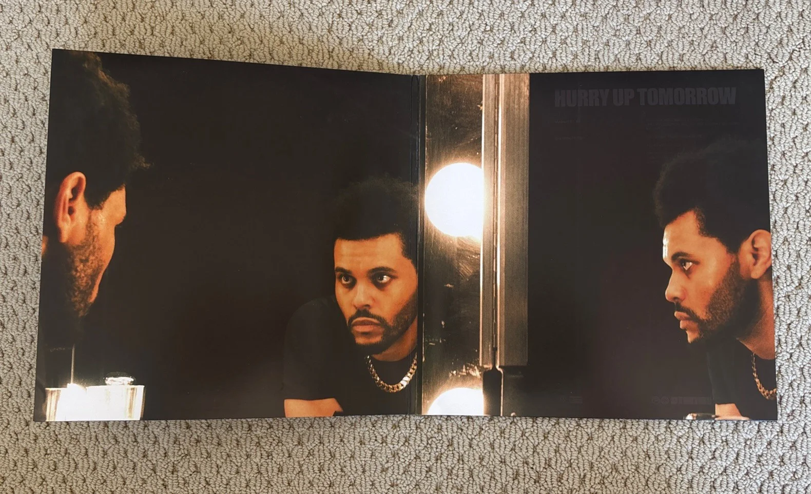 The Weeknd Signed Hurry Up Tomorrow Vinyl Record Album Insert ACOA Auto, изображение 2