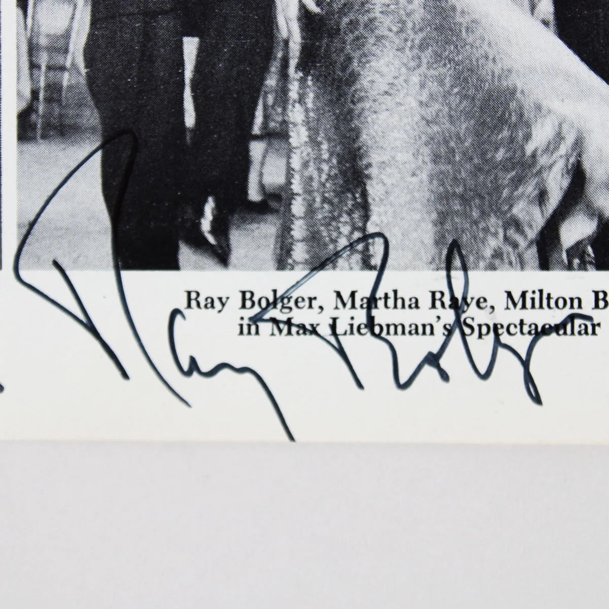 Ray Bolger Signed Photo - COA JSA, image 2