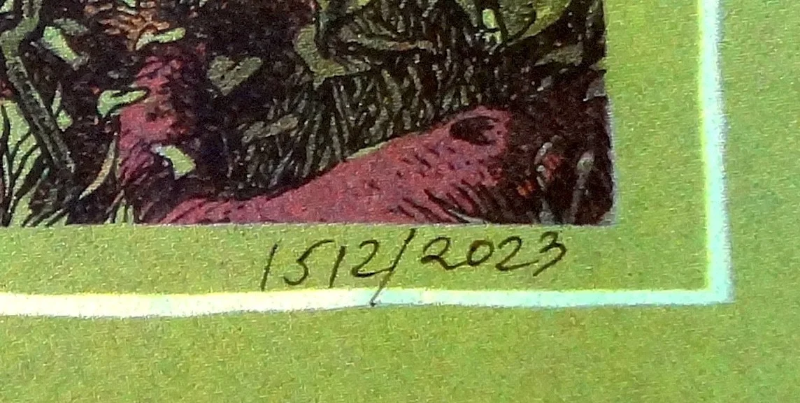 PHISH HAND SIGNED AUTOGRAPHED 2023 TOUR CONCERT POSTER BY 3 RARE W/ EXACT PROOF!, image 4