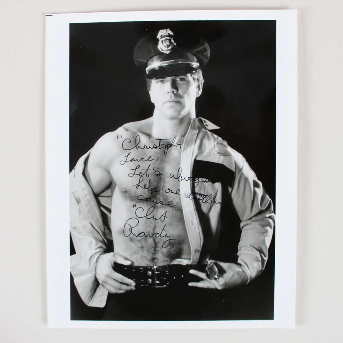 Randall Holland Signed Photos Lot of (2) 8x10 Texas Grit, изображение 2