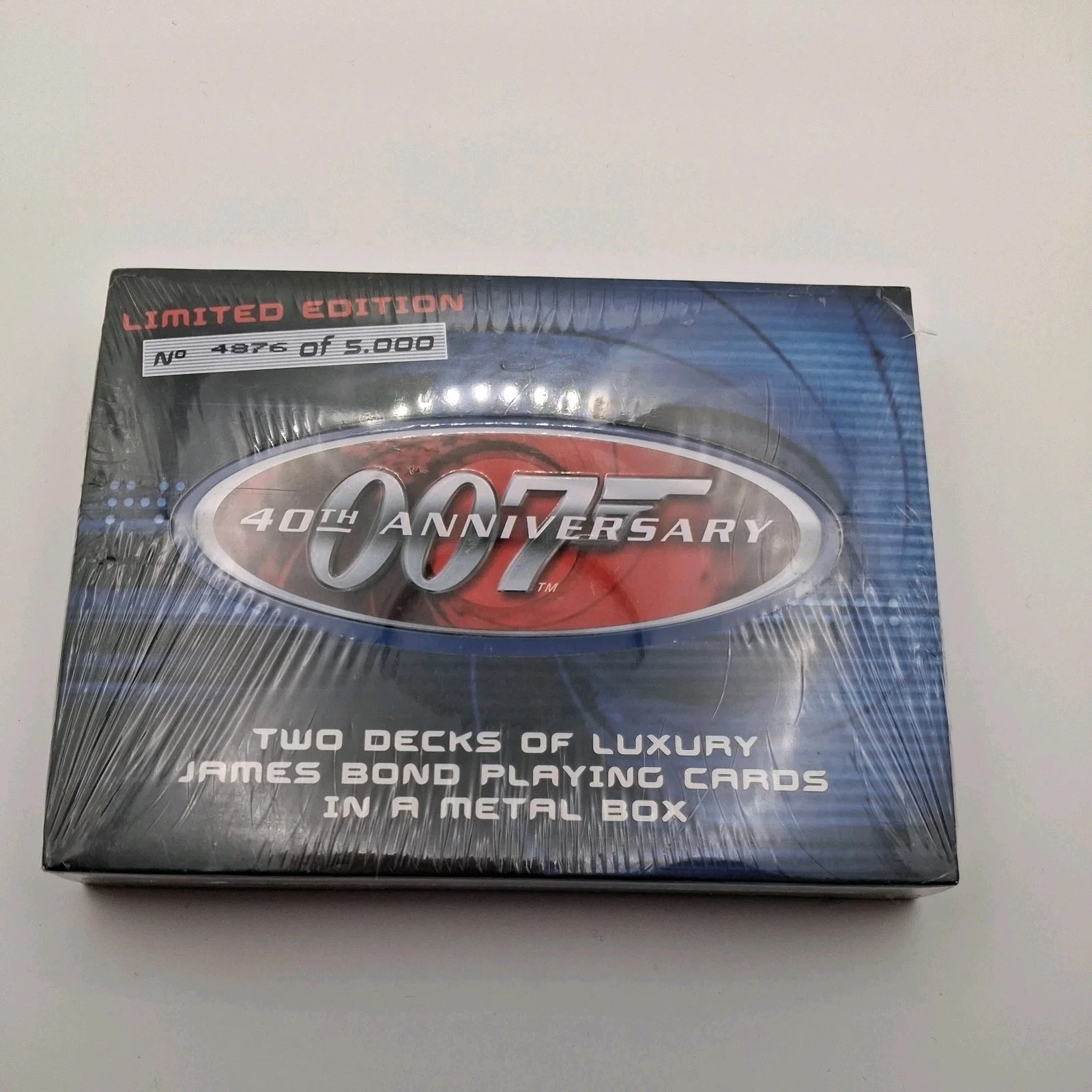 James Bond 007 40th Anniversary Double Deck Limited Edition Sealed Playing Cards, image 3