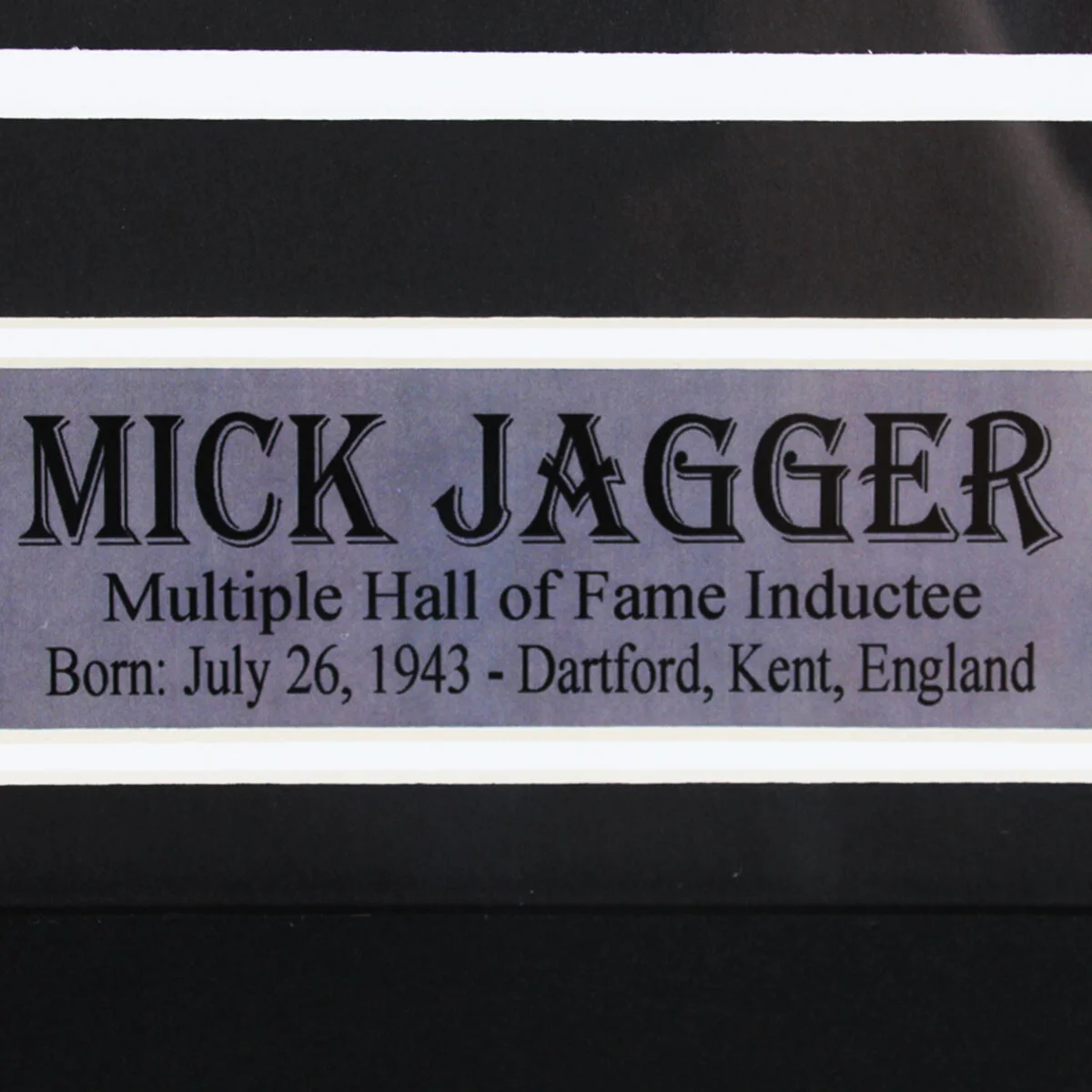 Mick Jagger Signed Record Album Display Let's Work - COA PSA/DNA, image 4