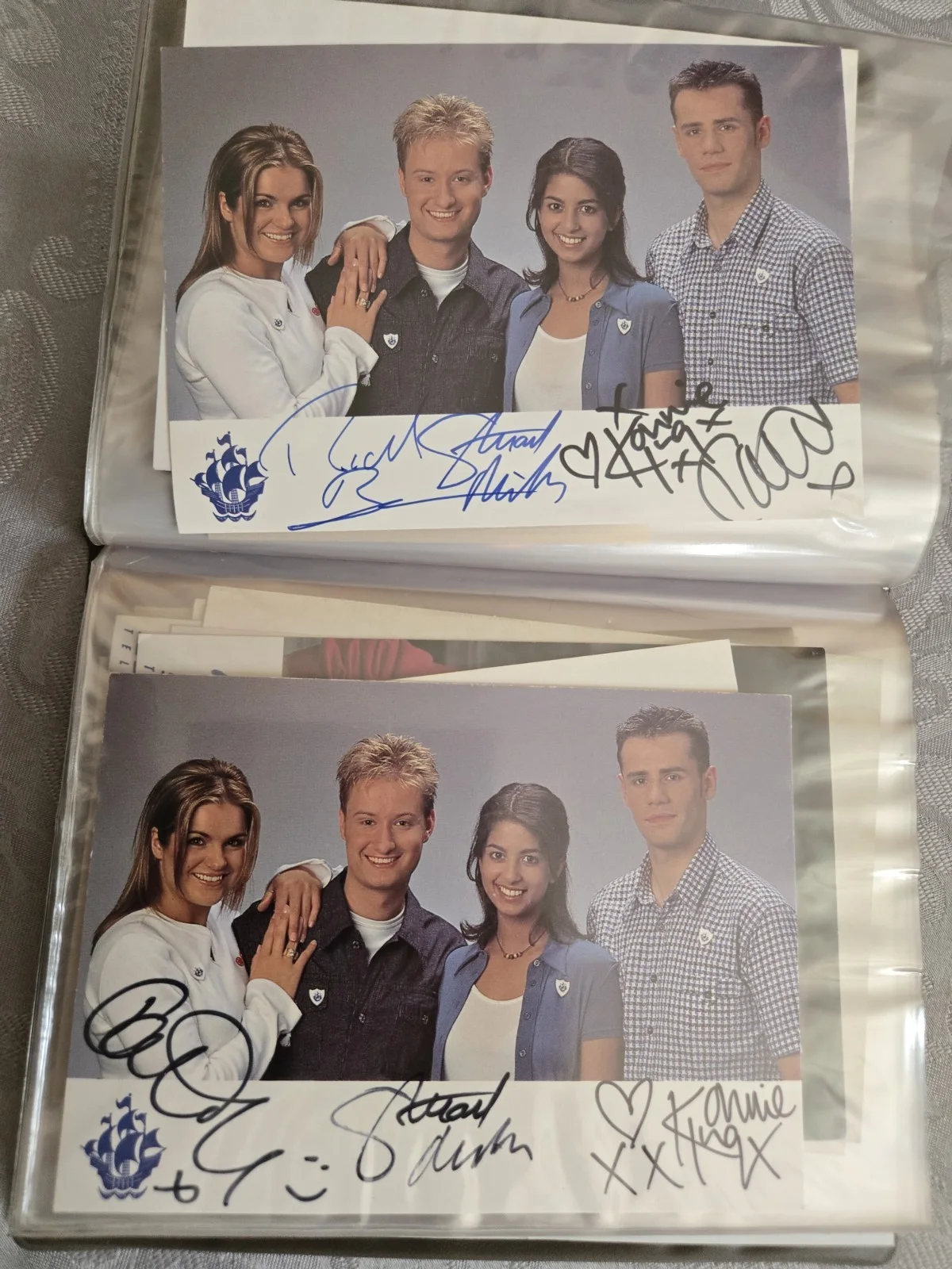 Cast Members — Blue Peter Signed Autograph Photo Job Lot BBC Presenters & Pets Collection Album, image 3