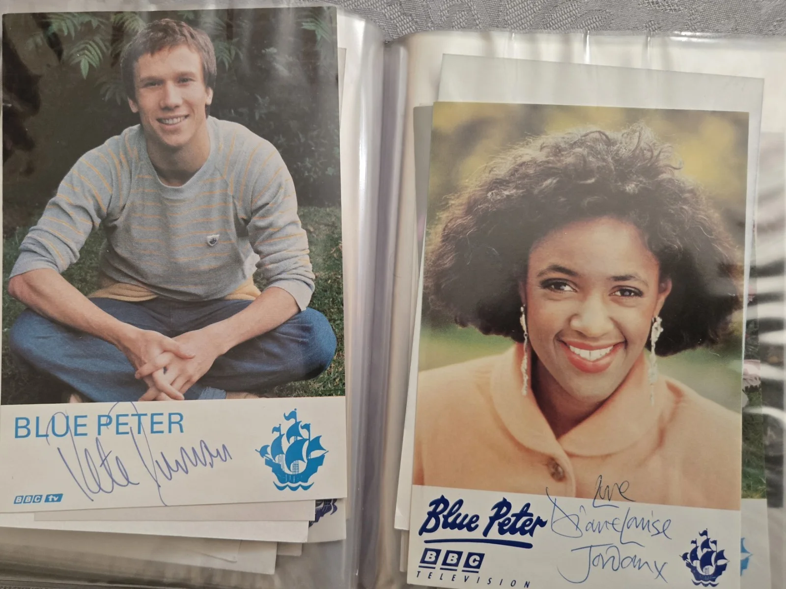 Cast Members — Blue Peter Signed Autograph Photo Job Lot BBC Presenters & Pets Collection Album, image 5