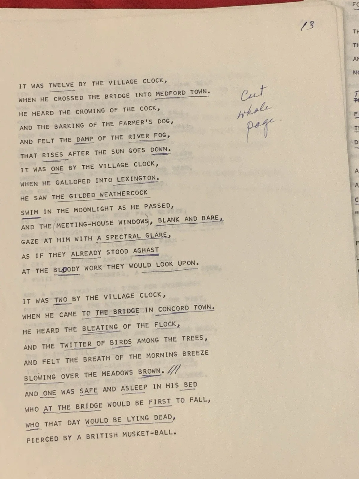 Vincent Price — Vincent Price Estate Fascinating 58 Page Script With Handwritten Notes! 20i, image 4