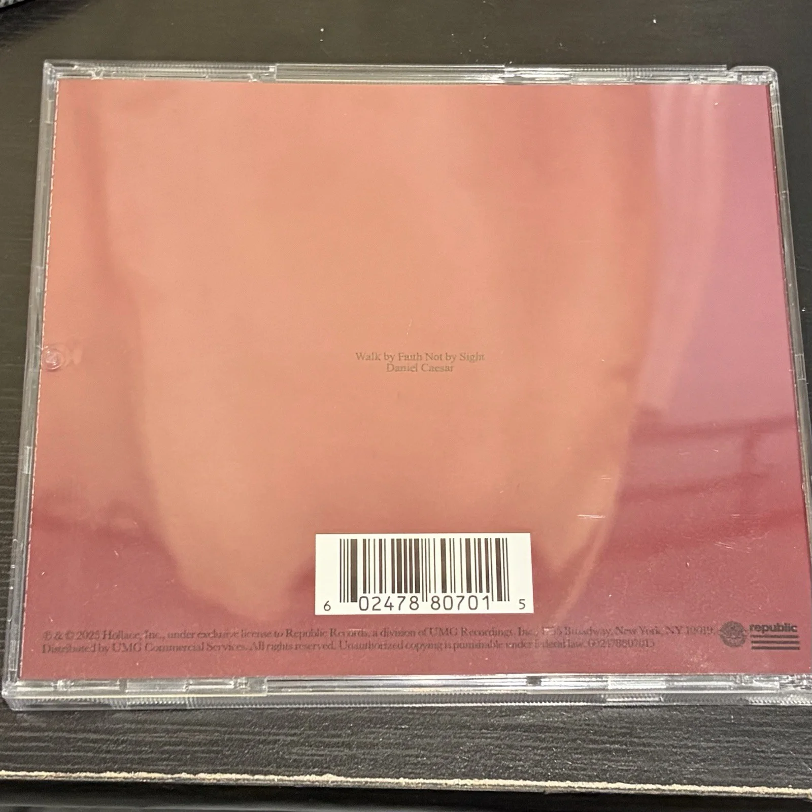 Daniel Caesar Son Of Spergy Signed CD Insert Autographed New, image 4