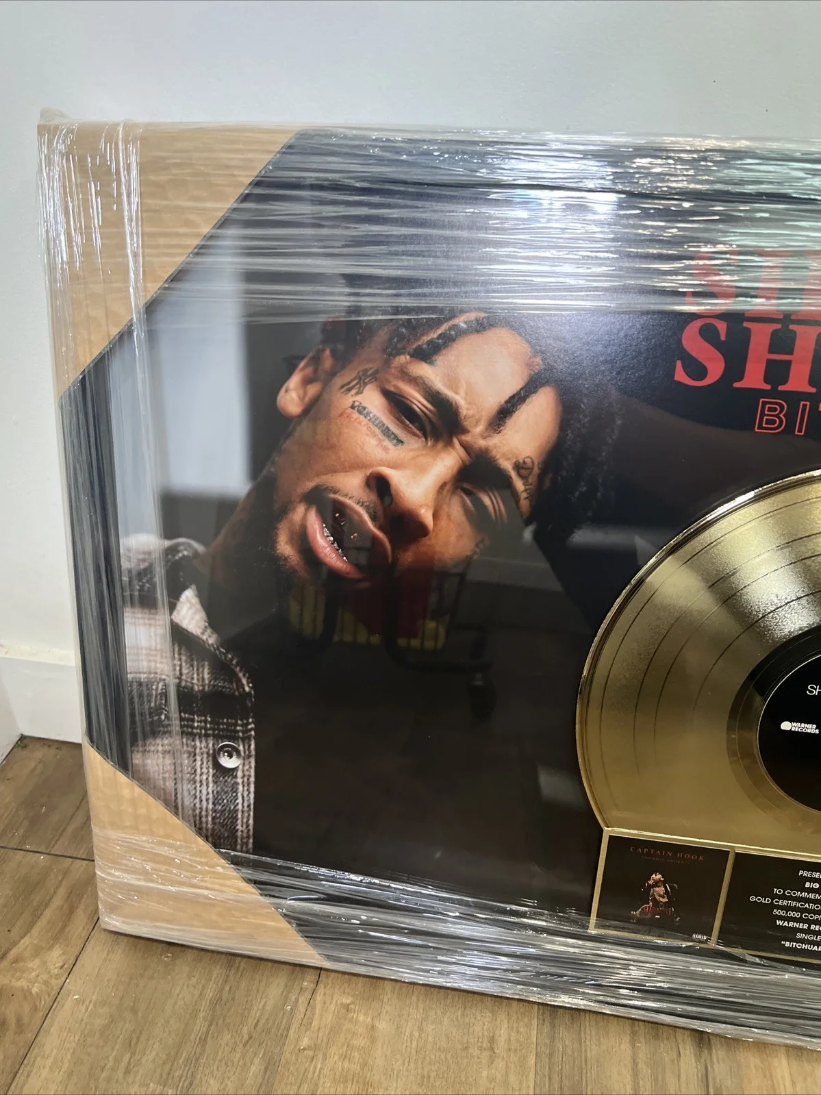 Shordie Shordie Bitchuary RIAA Commemorative Record Warner Records Award Rap, изображение 4