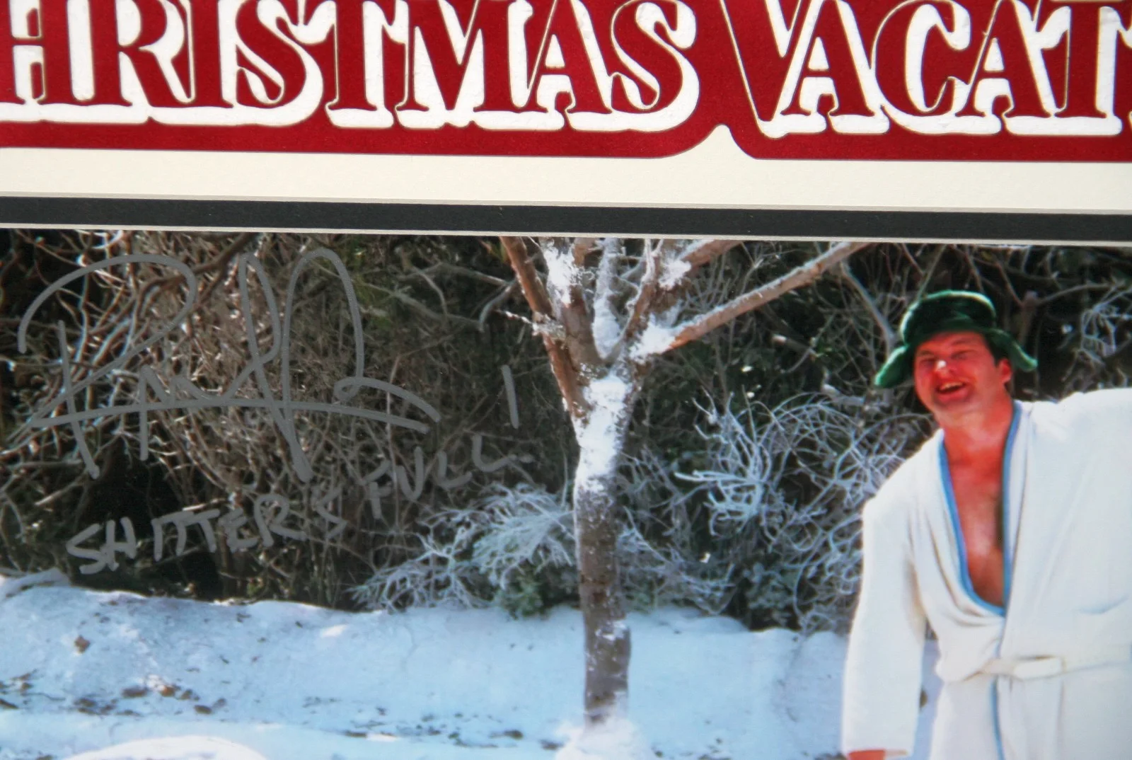 Randy Quaid — Randy Quaid Signed Framed 10x8 Photo Christmas Vacation Cousin Eddie TRISTAR, изображение 2