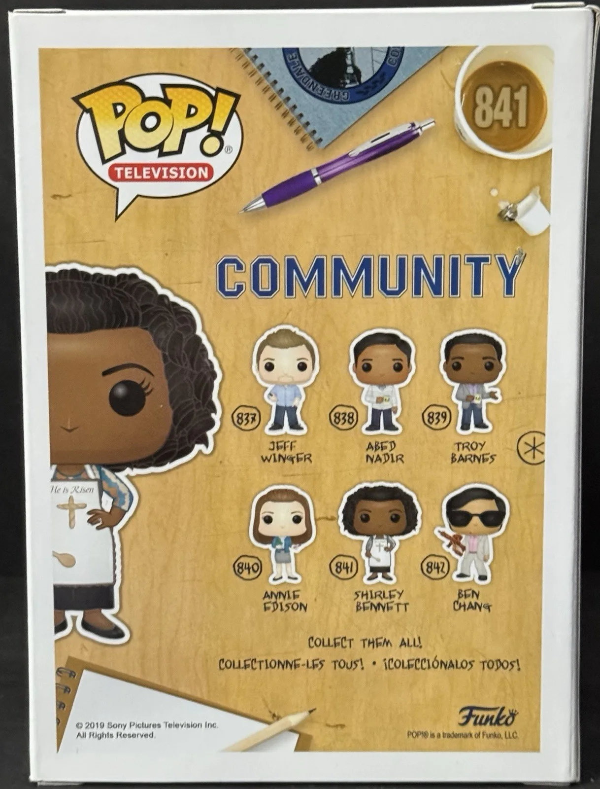 Yvette Nicole Brown — Yvette Nicole Brown Signed Autographed Community Shirley Brown Funko Pop Psa/Dna, изображение 3