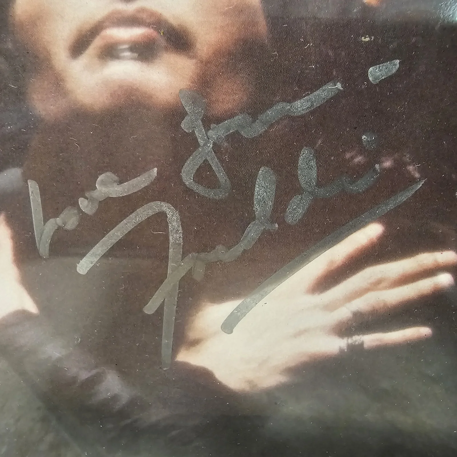 Freddie Mercury Authentic Autograph -Hand Signed QUEEN LP -COA -Framed, image 4
