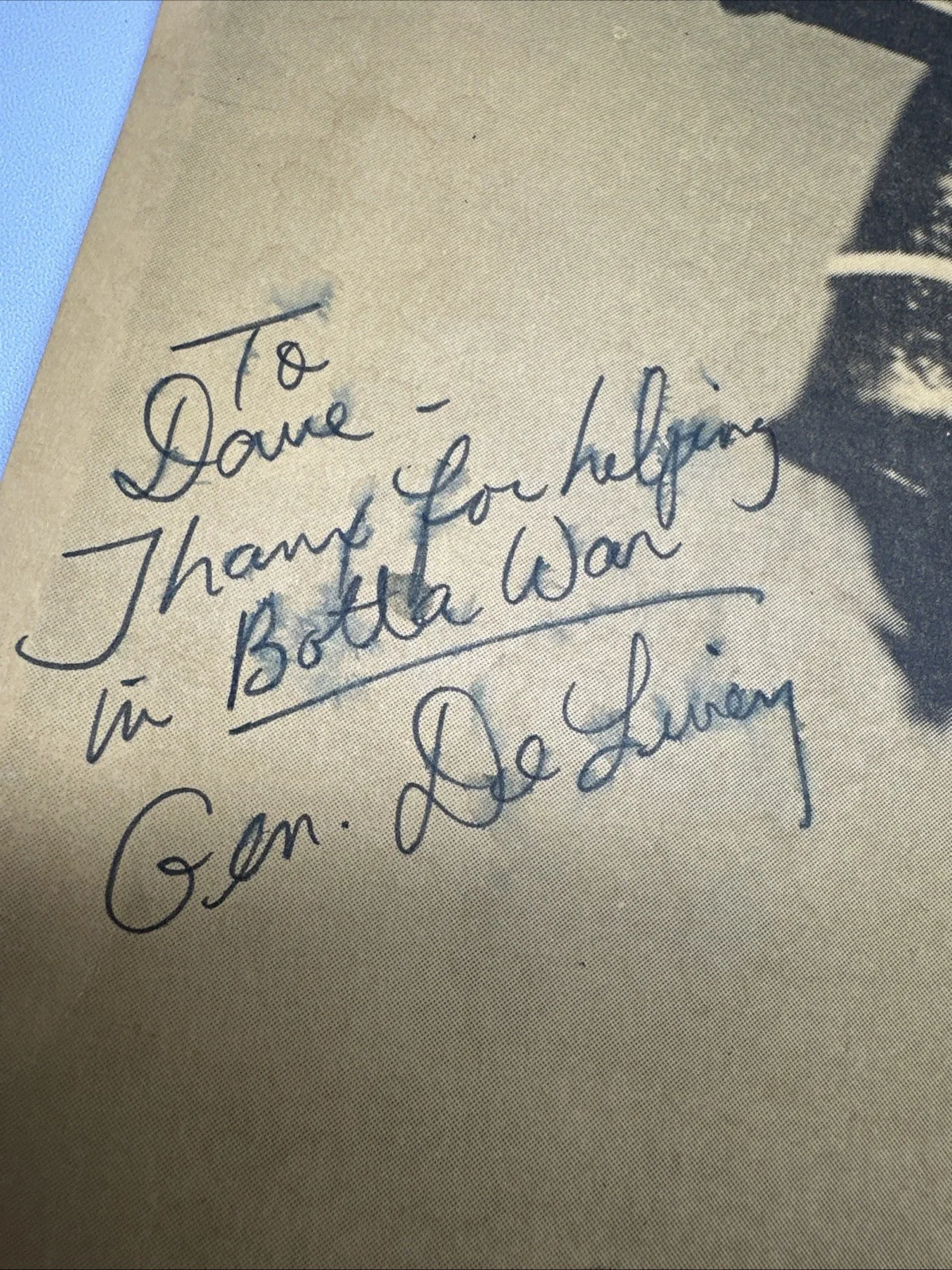VERY RARE Uncle Floyd Army Show Signed Poster "General Dee Livery" 17" x 11", изображение 3