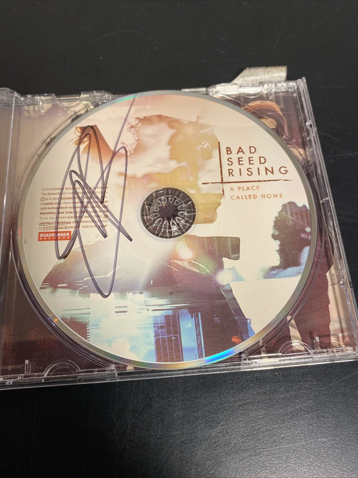 Autographed Cd Signed Bad Seed Rising, image 2