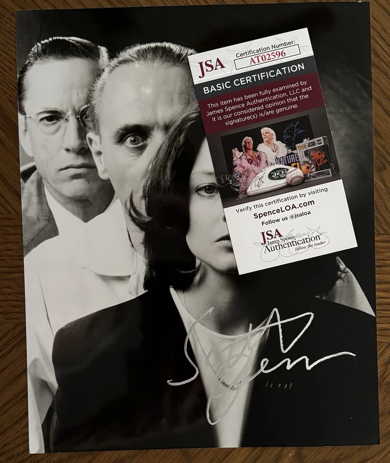 Scott Glenn — Scott Glenn Signed 8X10 Photo JSA/COA Silence of The Lambs JODIE FOSTER, изображение 2