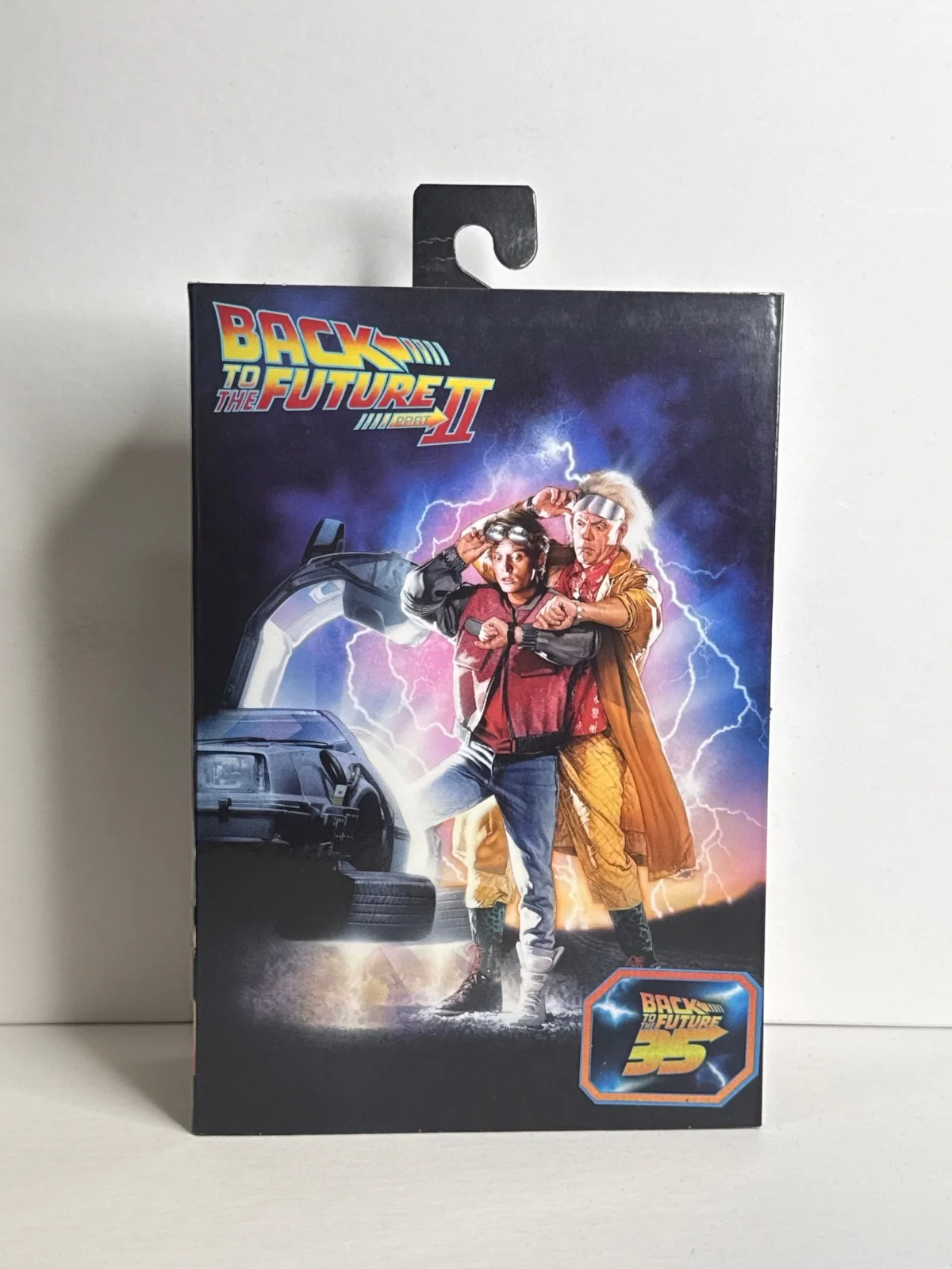 Michael J Fox — Michael J Fox Signed Neca Back To The Future II Ultimate Marty McFly Figure PSA, image 3