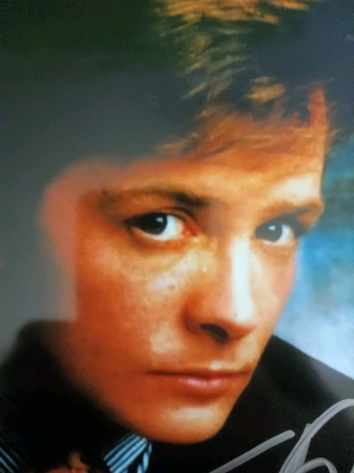Michael J Fox — Michael J Fox Secret of My Success / Back to the Future Signed 8x10 With COA, image 3