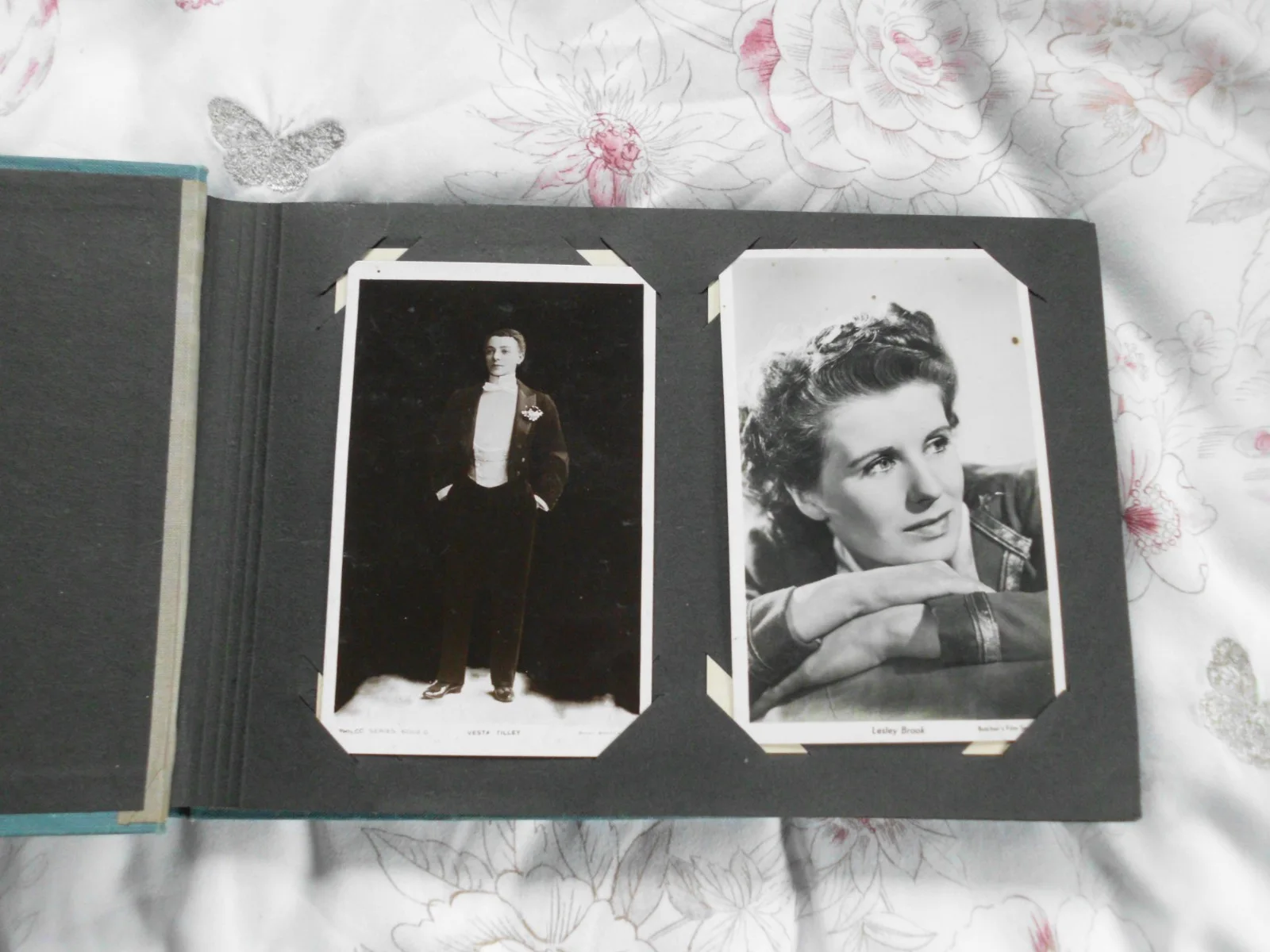 OLD SCREEN STARS PHOTO ALBUM with VARIETY STARS MALE FEMALE inc VESTA TILLEY, изображение 2