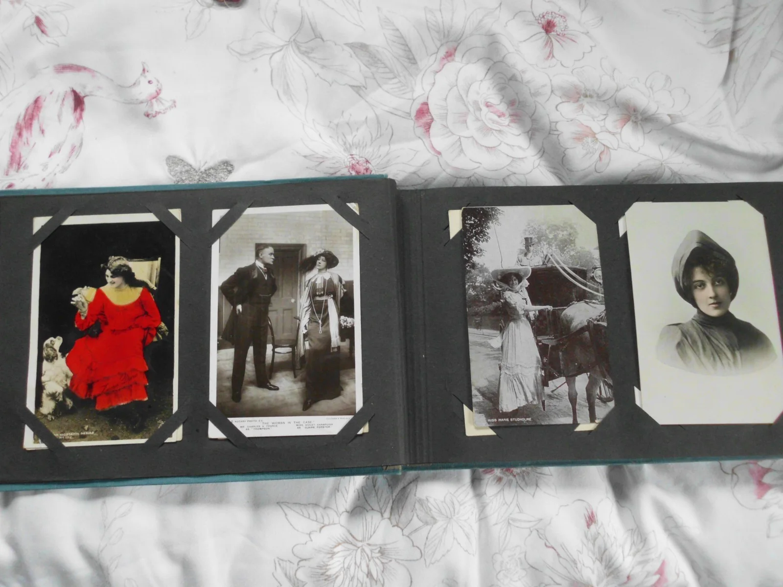 OLD SCREEN STARS PHOTO ALBUM with VARIETY STARS MALE FEMALE inc VESTA TILLEY, изображение 4