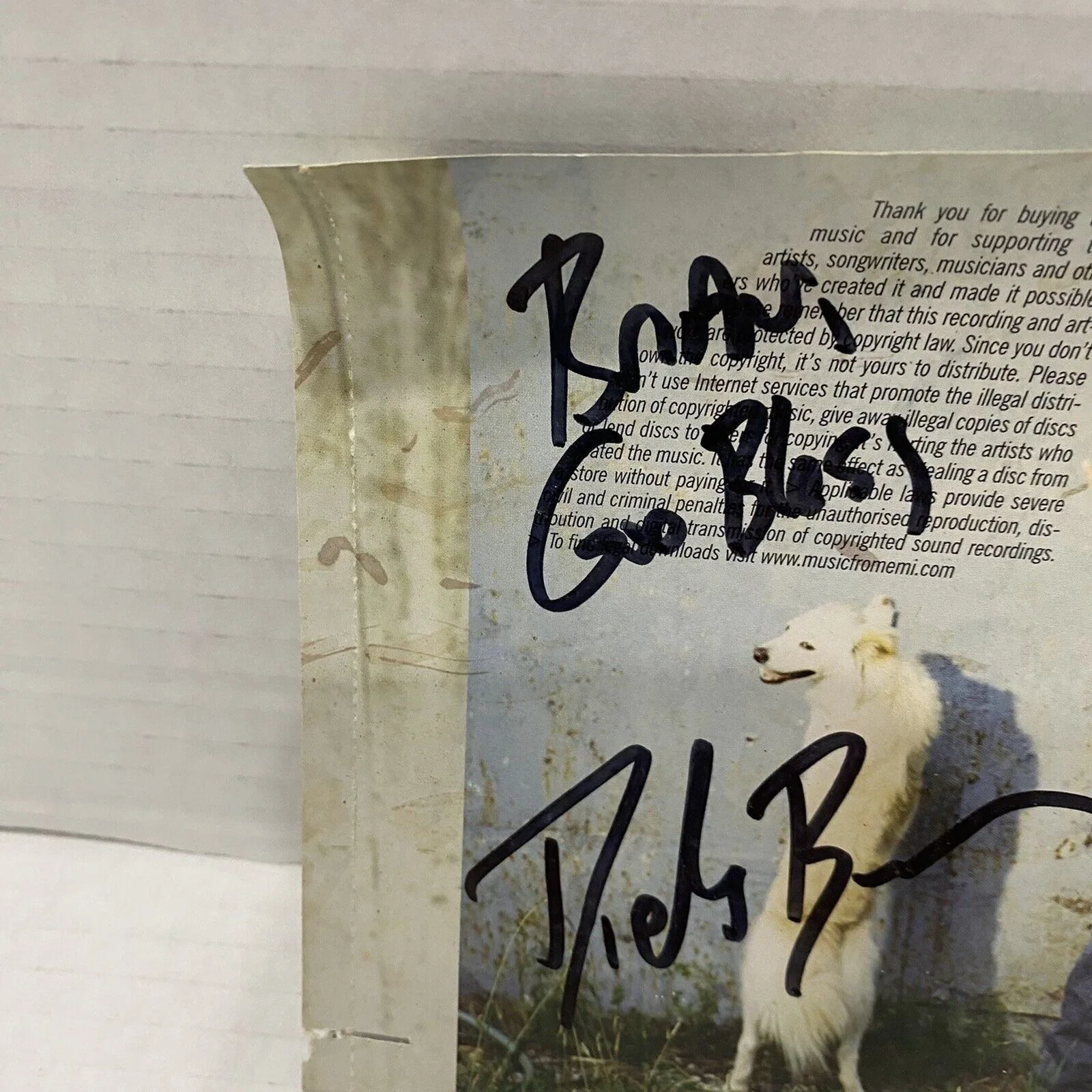 Dierks Bentley Autograph, image 2