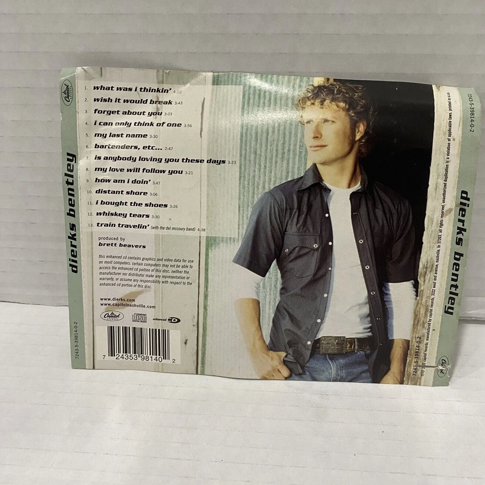 Dierks Bentley Autograph, image 3