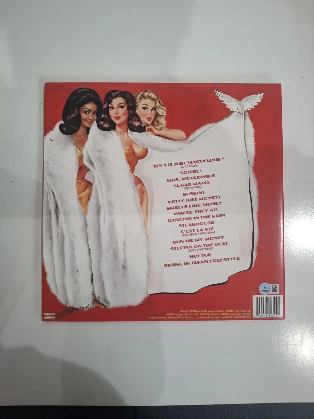 Yung Gravy Signed Marvelous Vinyl Beckett Bas Certified, image 2