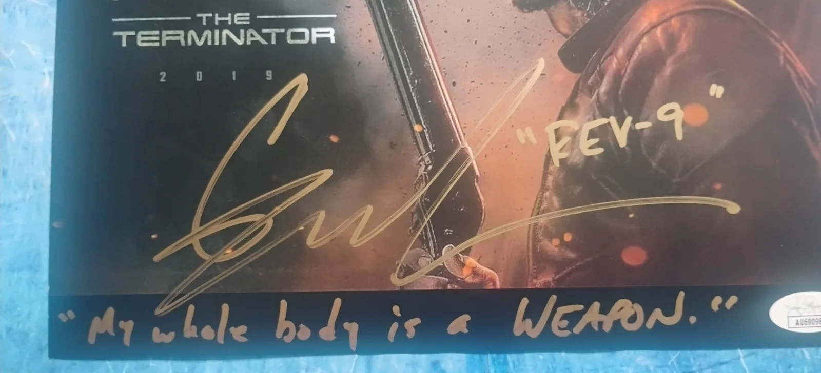 Gabriel Luna Hand Signed 8x10 Photo JSA COA Terminator Dark Fate NO US TARIFFS, image 3