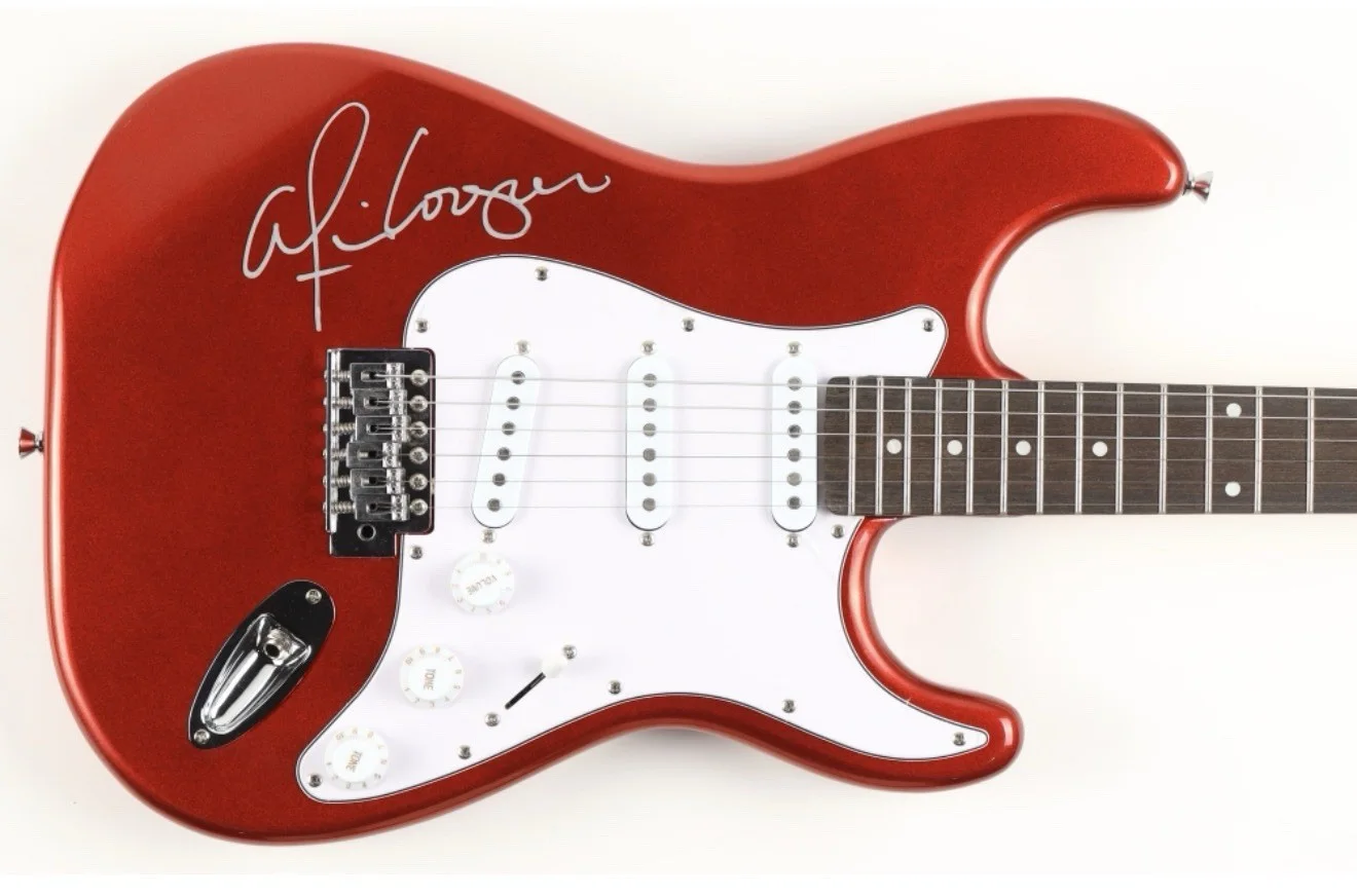 Alice Cooper Signed Full-Size Electric Guitar Beckett Certified, image 3