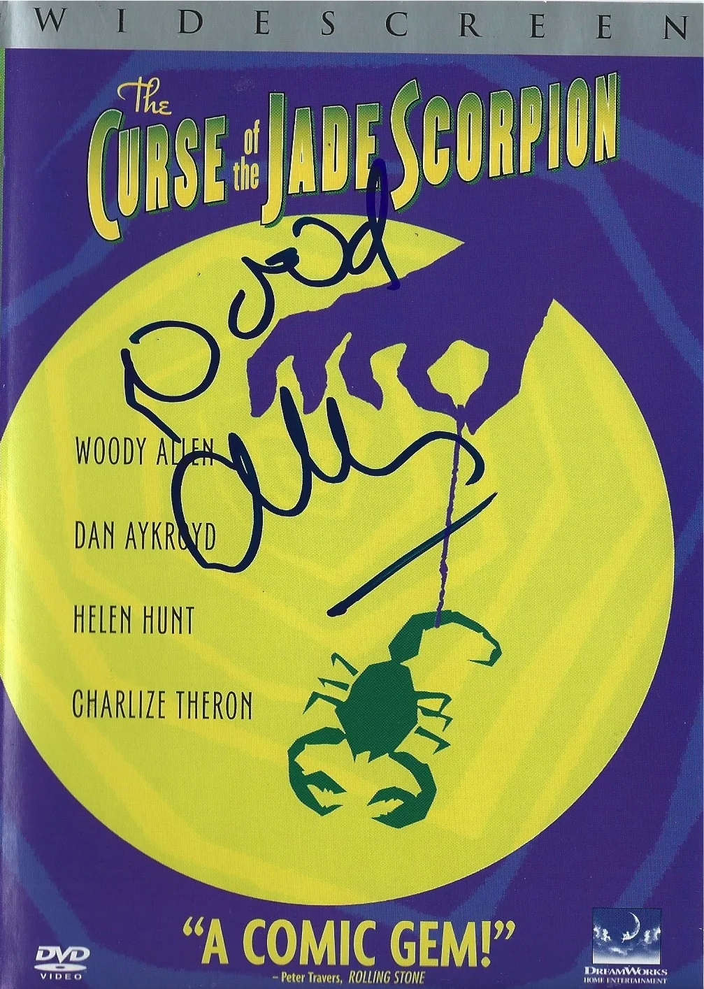 Woody Allen — Woody Allen signed The Curse of Jade Scorpion DVD - Brand New - Proof