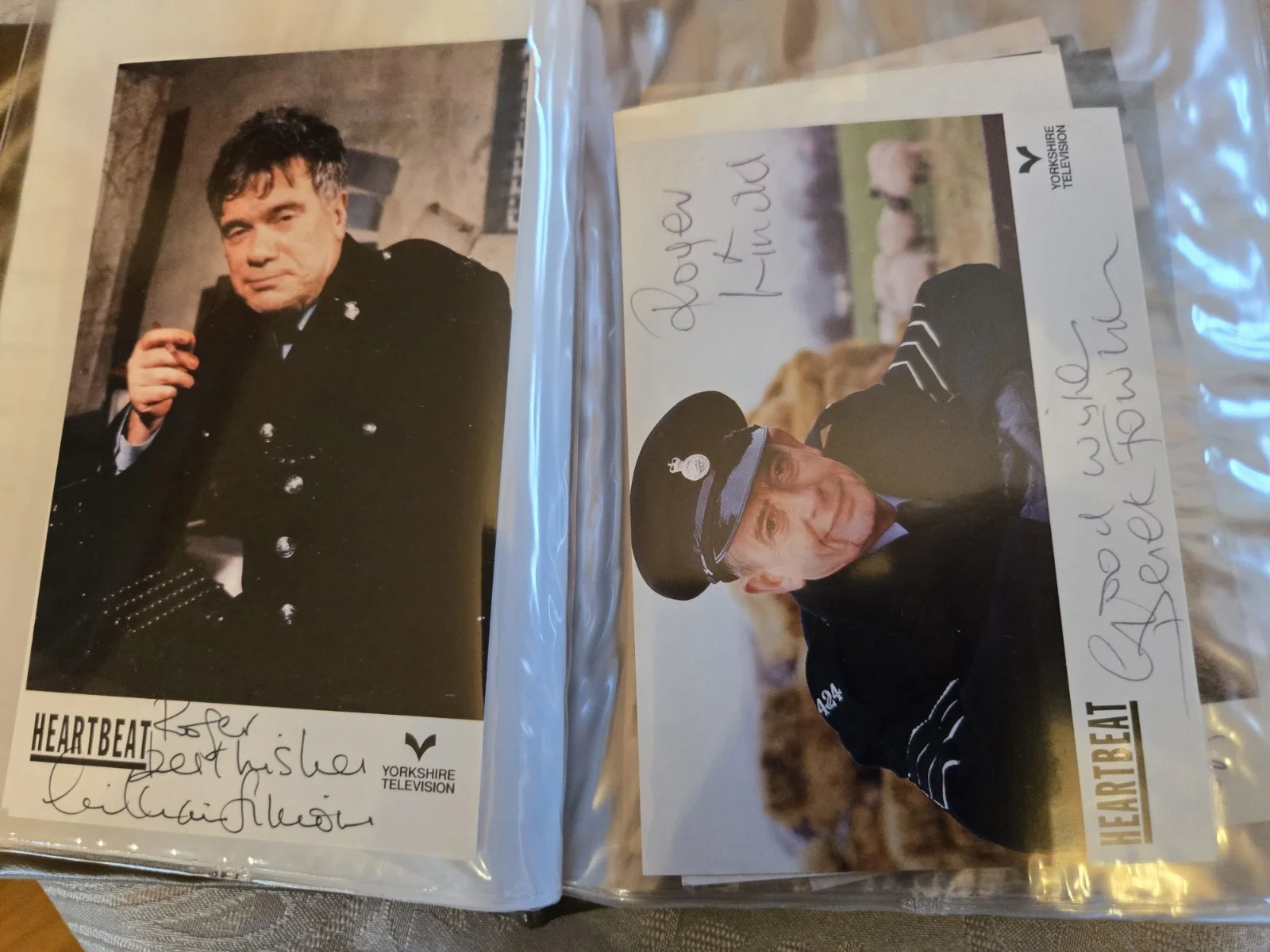 Cast Members — Vintage Heartbeat TV Cast Signed Autograph Photo Bundle Yorkshire TV Memorabilia, изображение 3