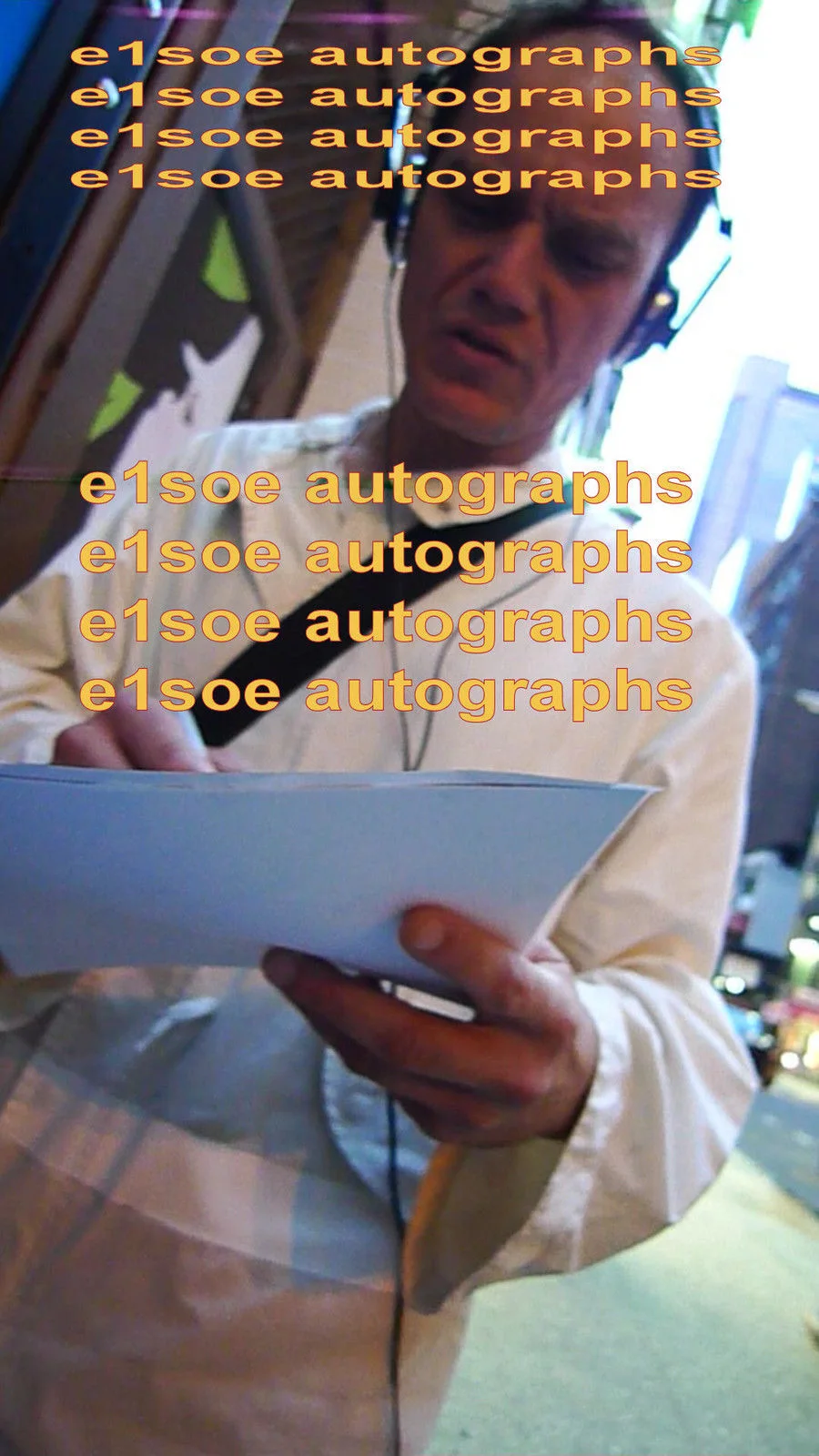 Paul Rudd, Michael Shannon, Ed Asner & Kate Arrington signed GRACE 8x10 Photo, image 3