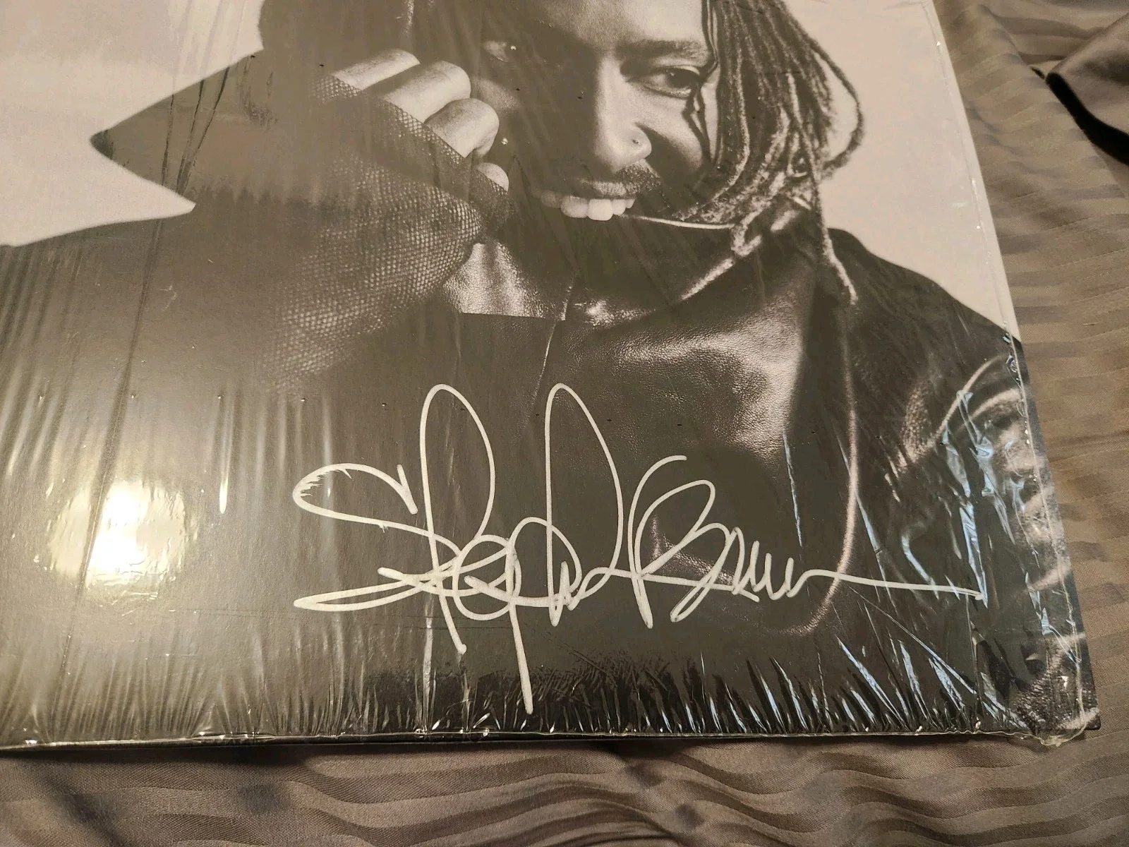 THUNDERCAT DISTRACTED SIGNED VINYL RECORD ALBUM STEPHEN BRUNER BASS GUITAR, image 3