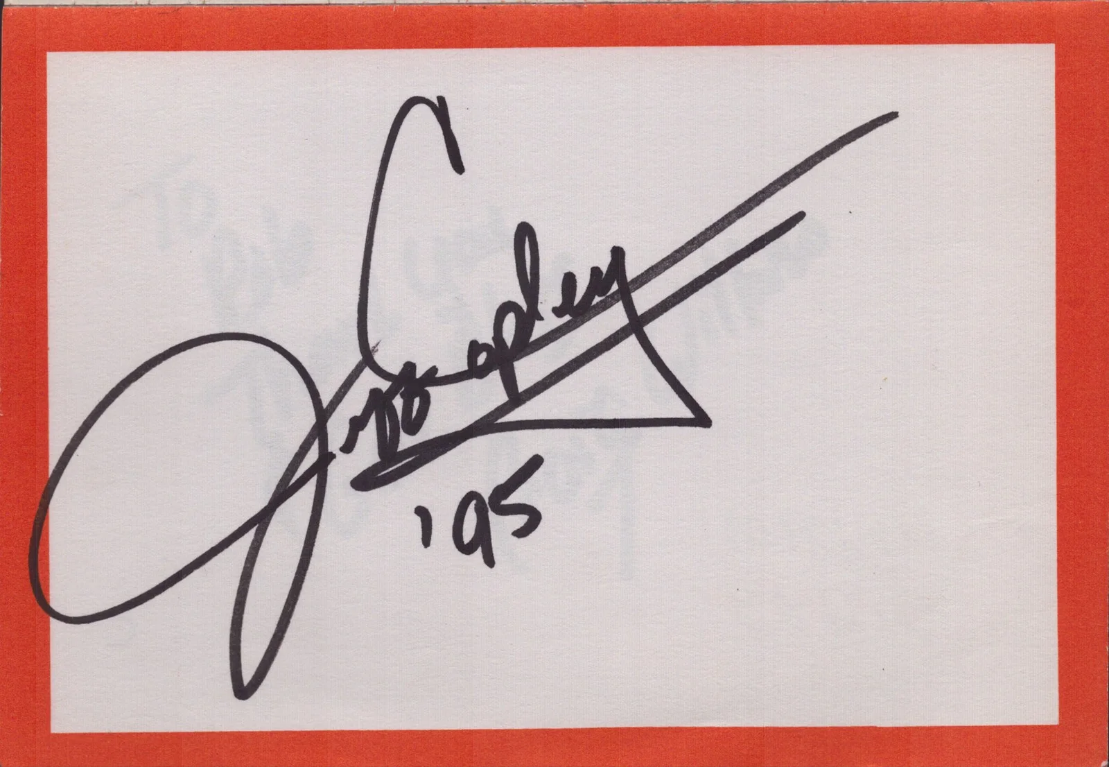 Storm Seymour, Lana Anderson, Dan Roy, Roxanne Nicole — STORM SEYMOUR - AUTOGRAPH ALBUM SIGNED 1995 WITH CO-SIGNERS, image 2
