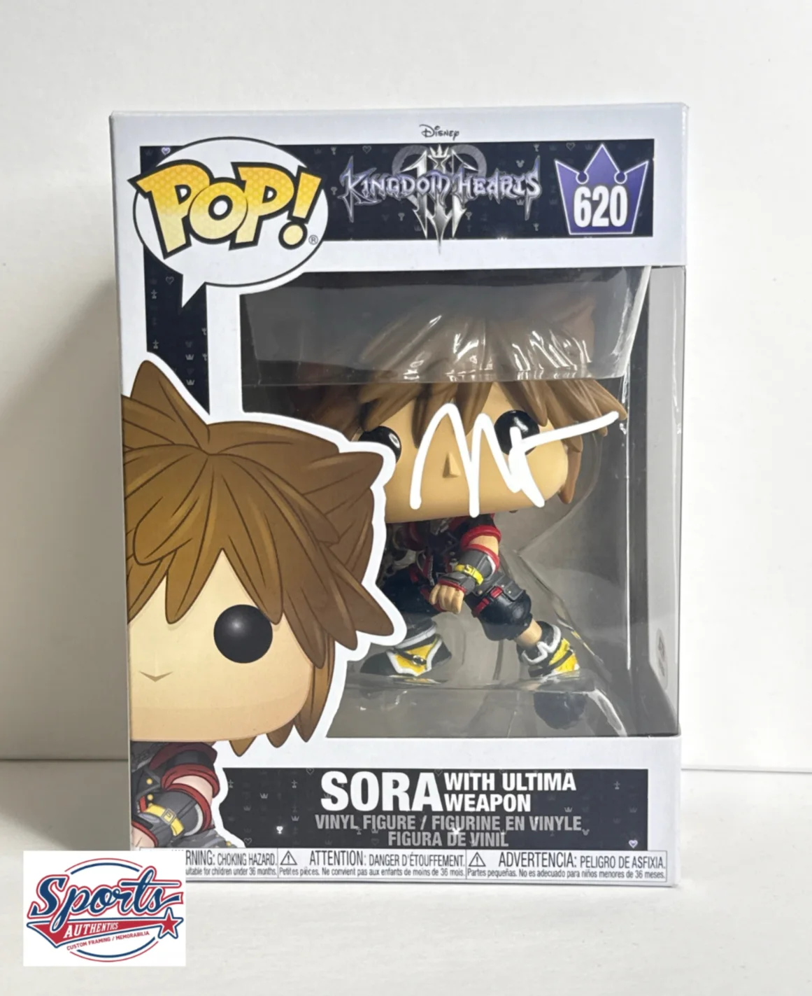Haley Joel Osment — Haley Joel Osment Signed Kingdom Hearts Sora Funko #620 PSA AQ69188