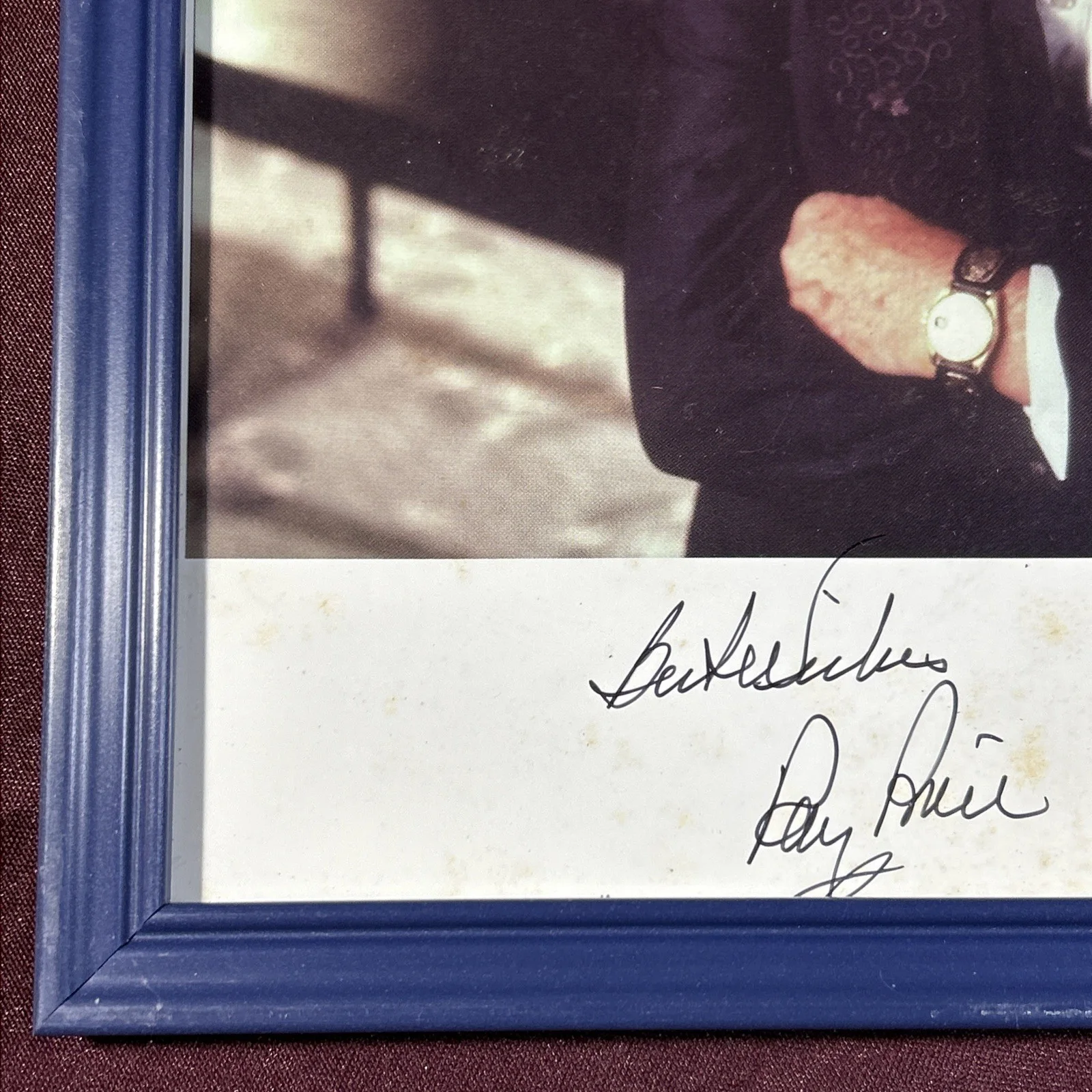Ray Price Signed Color Photograph country Music Americana vintage 8.5x11”, изображение 4