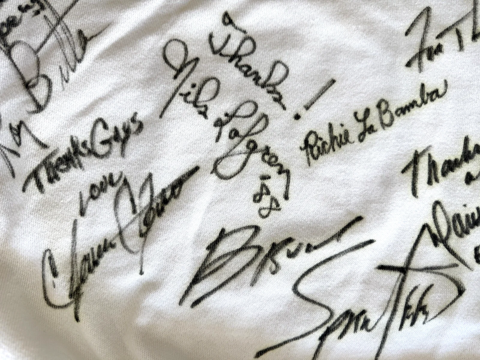 Springsteen Clemons Weinberg Bittan Federici Lofgren — Bruce Springsteen E Street Band 11x Signed Sweatshirt PSA Clemons Weinberg, изображение 4