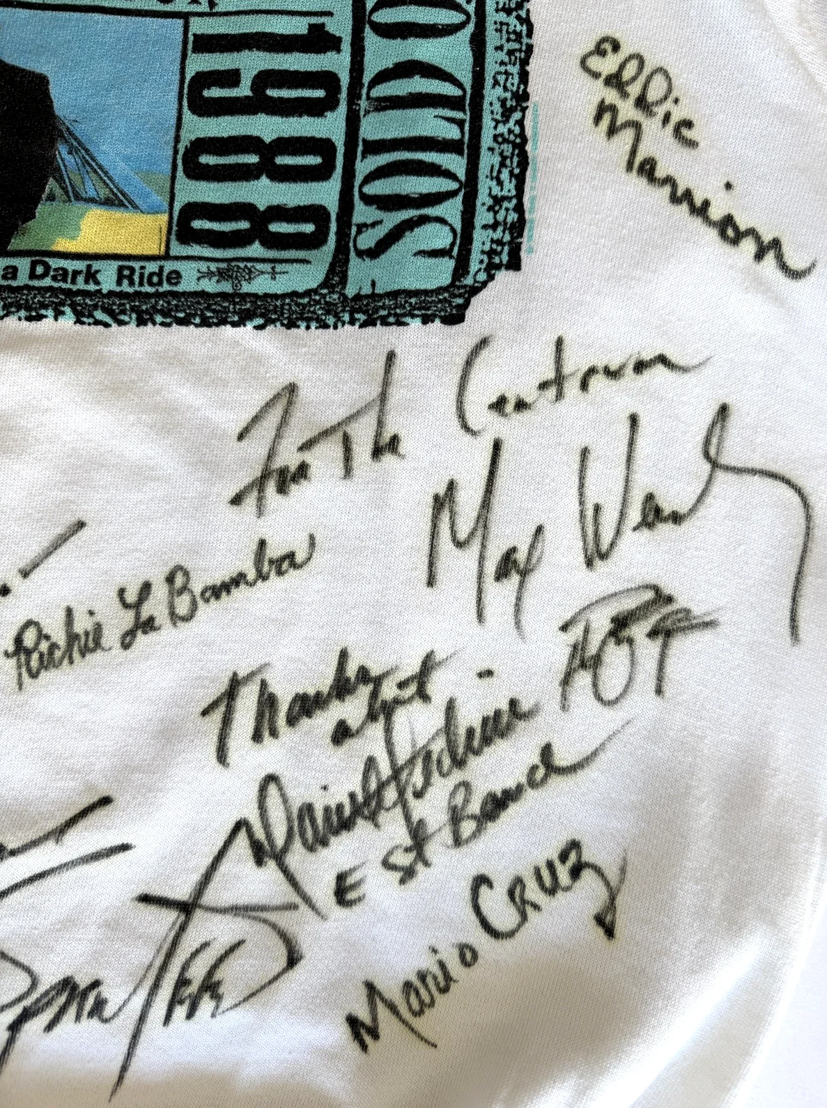 Springsteen Clemons Weinberg Bittan Federici Lofgren — Bruce Springsteen E Street Band 11x Signed Sweatshirt PSA Clemons Weinberg, изображение 5