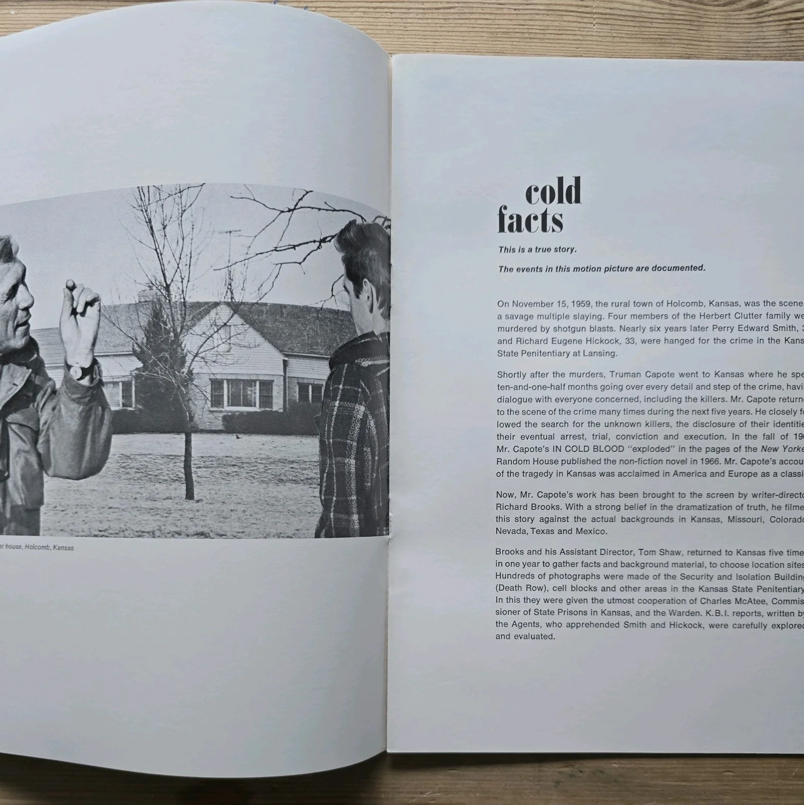 IN COLD BLOOD press book 1967 Truman Capote Richard Brooks story and photos, изображение 2