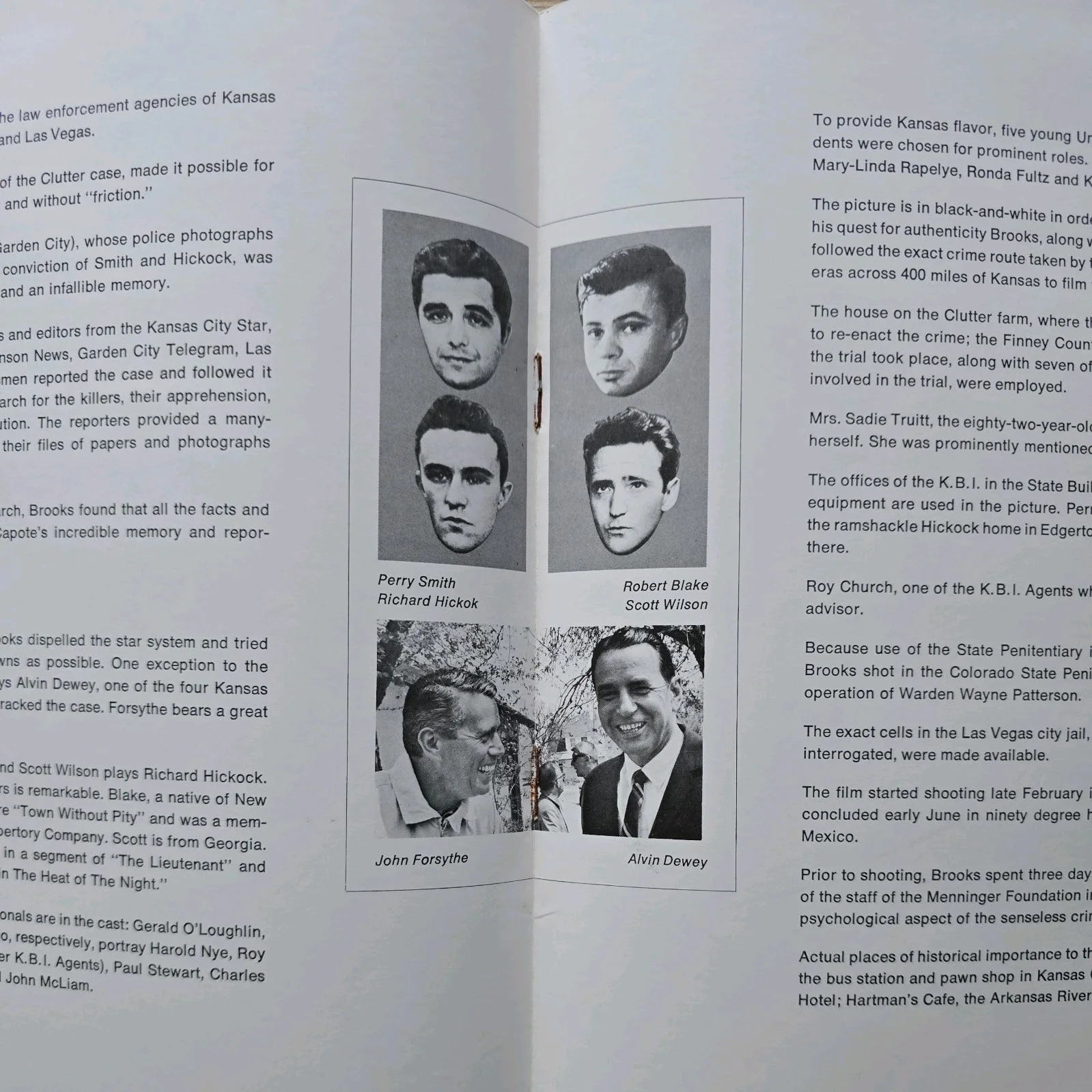 IN COLD BLOOD press book 1967 Truman Capote Richard Brooks story and photos, изображение 3