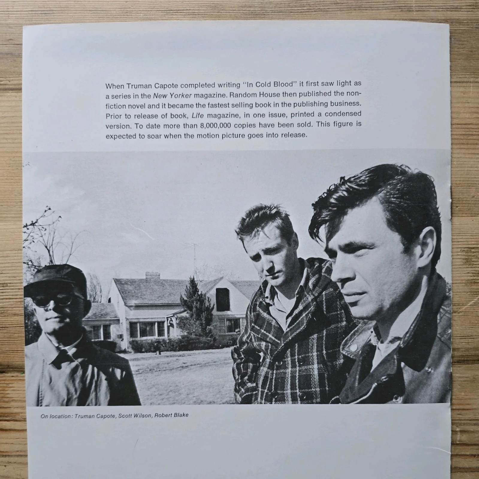 IN COLD BLOOD press book 1967 Truman Capote Richard Brooks story and photos, изображение 5