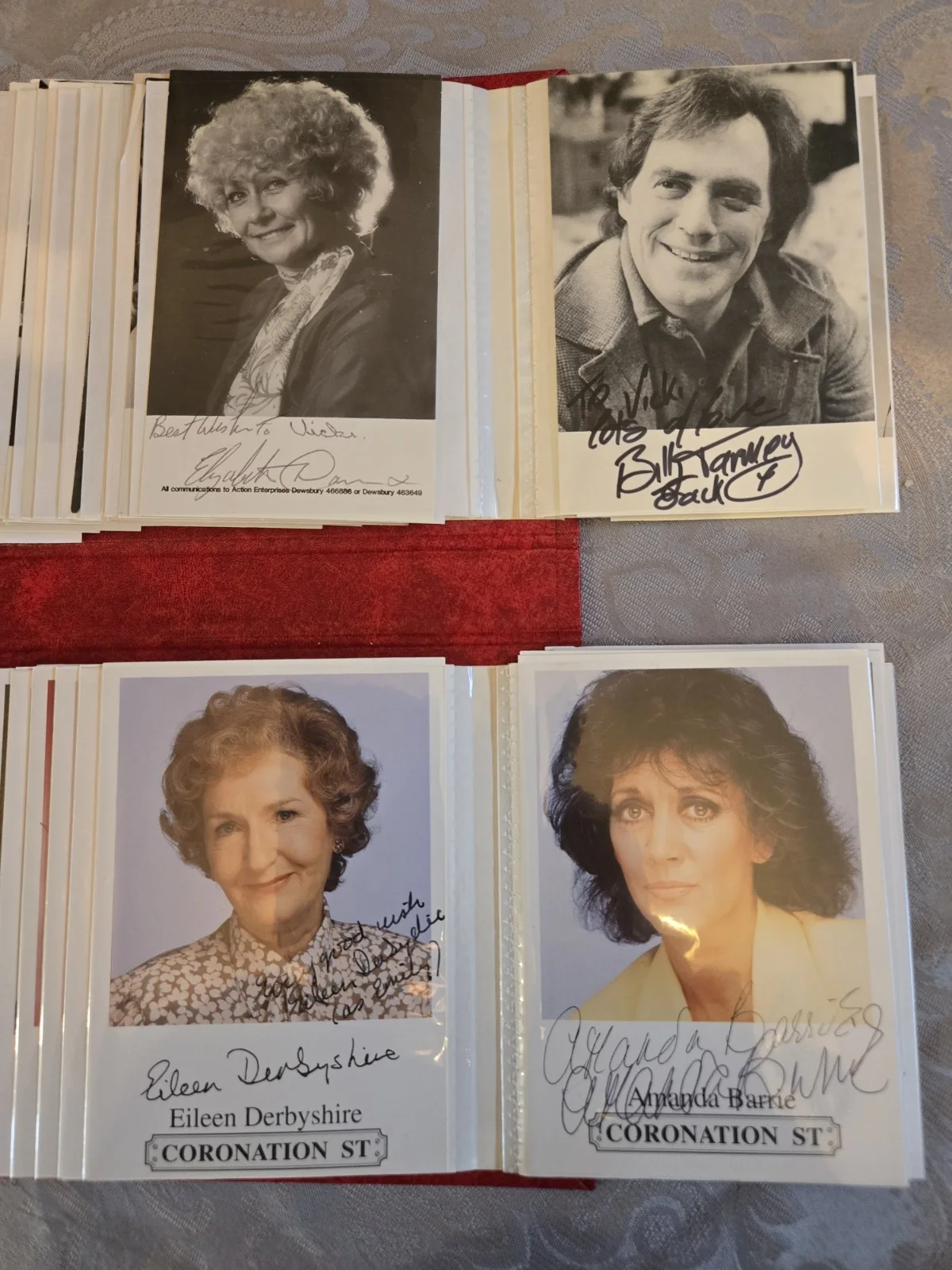 Cast Members — Coronation Street Cast Signed Autograph Photo Album Collection TV Huge Lot, изображение 3