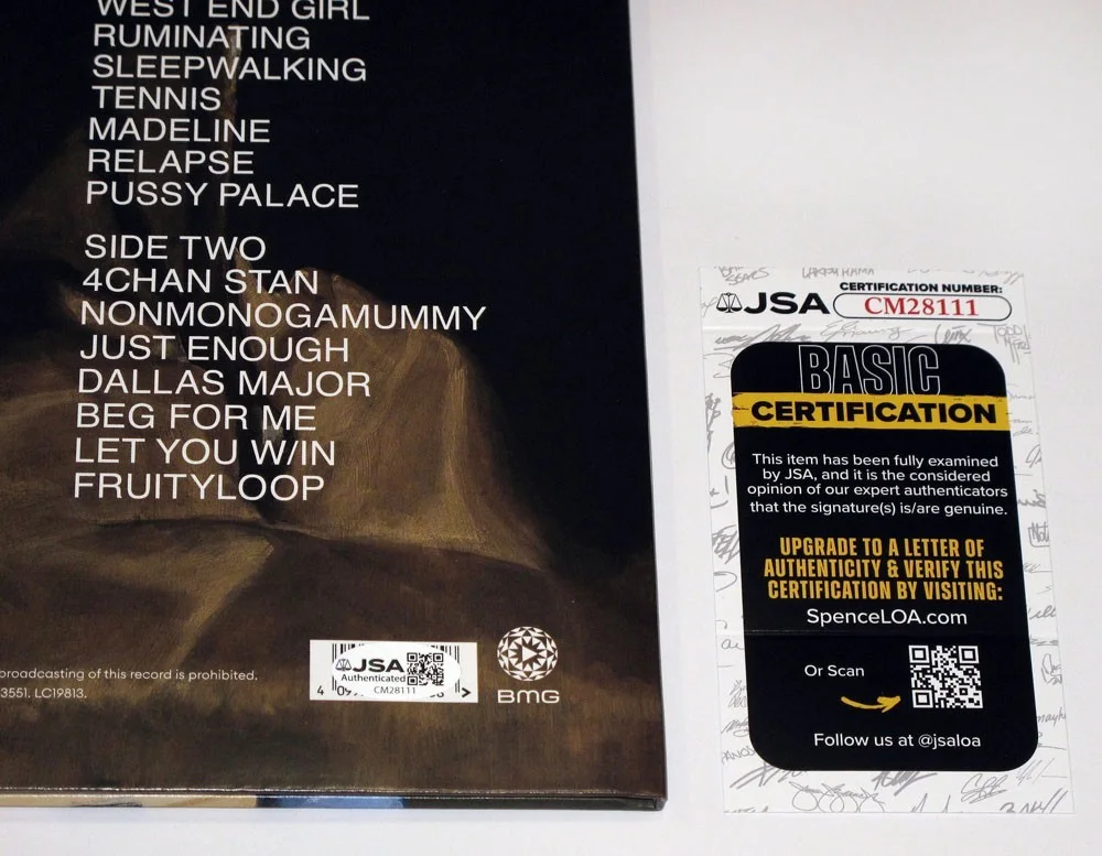Lily Allen — Lily Allen signed "WEST END GIRL" Vinyl Album EXACT PROOF a Autographed JSA COA, изображение 3