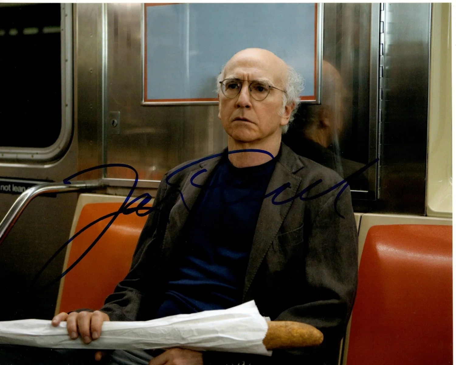 Larry David — Larry David Signed Autographed 8x10 Curb Your Enthusiasm Photograph