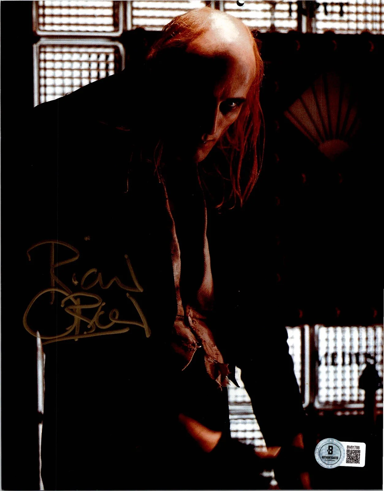 Richard O'Brien — RICHARD O'BRIEN SIGNED AUTOGRAPH 8X10 PHOTO ROCKY HORROR SHOW BECKETT BAS COA