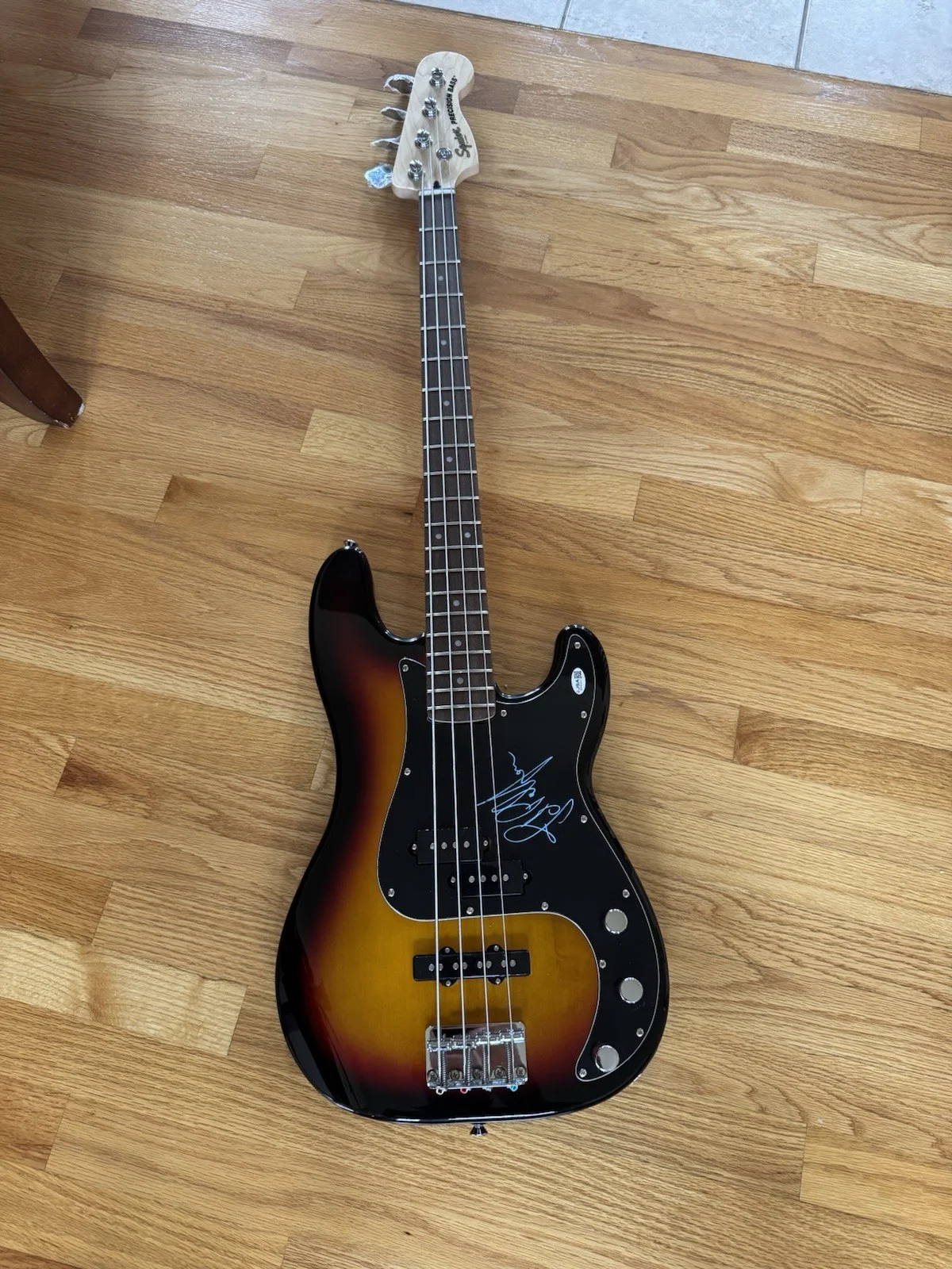 John Paul Jones Led Zeppelin Signed Fender Precision Bass Guitar JSA LOA, image 2