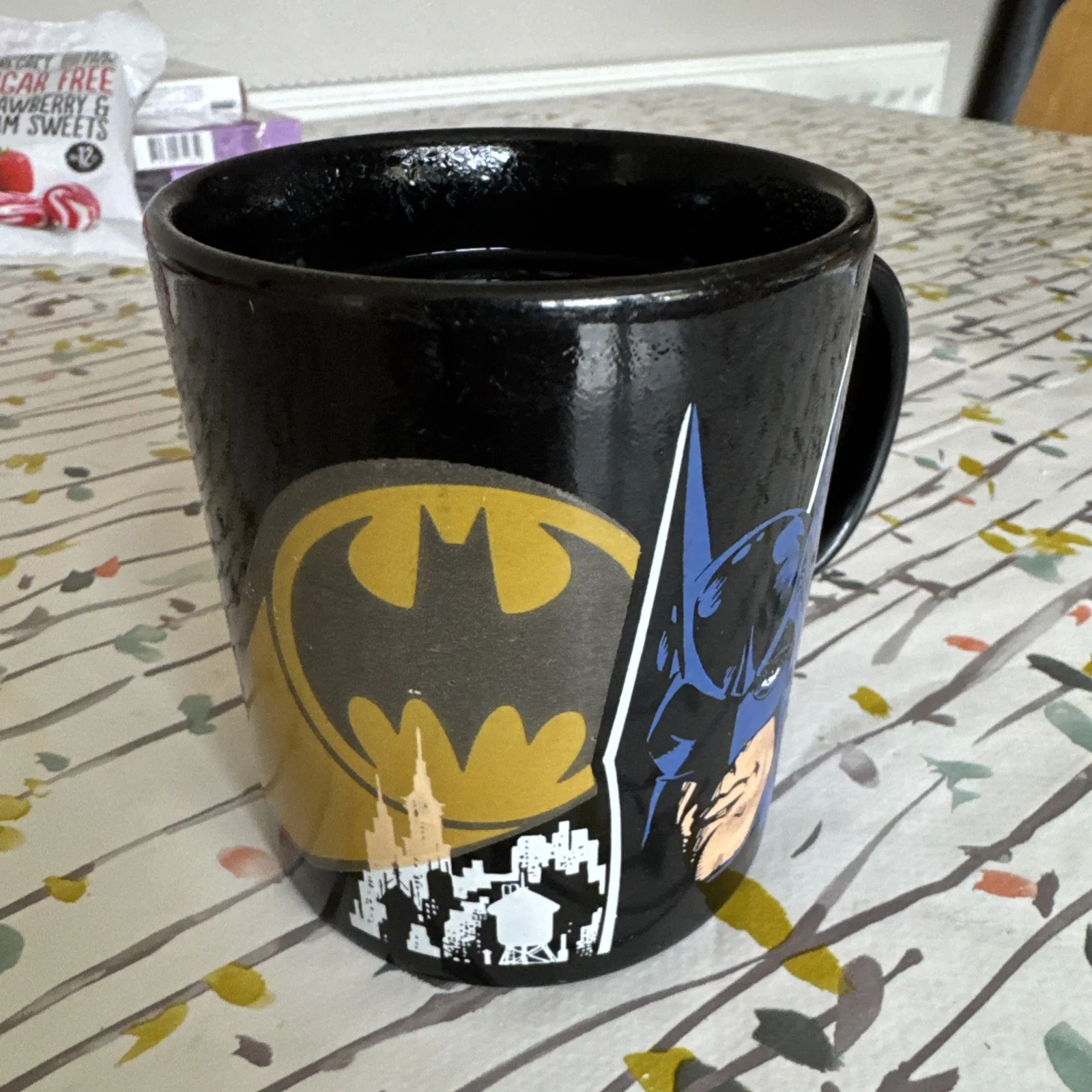 Batman And Robin Vintage 1997 Staffordshire Tableware Mug Collectable Coffee Cup, изображение 4