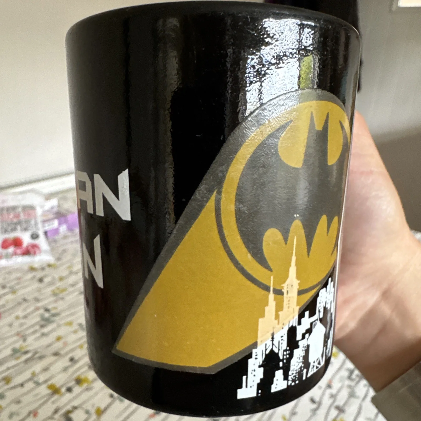 Batman And Robin Vintage 1997 Staffordshire Tableware Mug Collectable Coffee Cup, изображение 5
