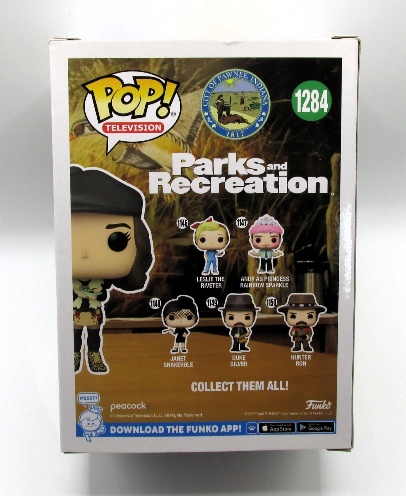 Jenny Slate — Mona-Lisa Saperstein (Jenny Slate) Signed Funko In Case With COA (Parks & Rec), image 5