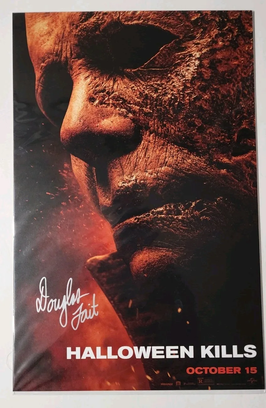 DOUGLAS TAIT — HALLOWEEN KILLS 11 X 17 AUTOGRAPH DOUGLAS TAIT Stuntman