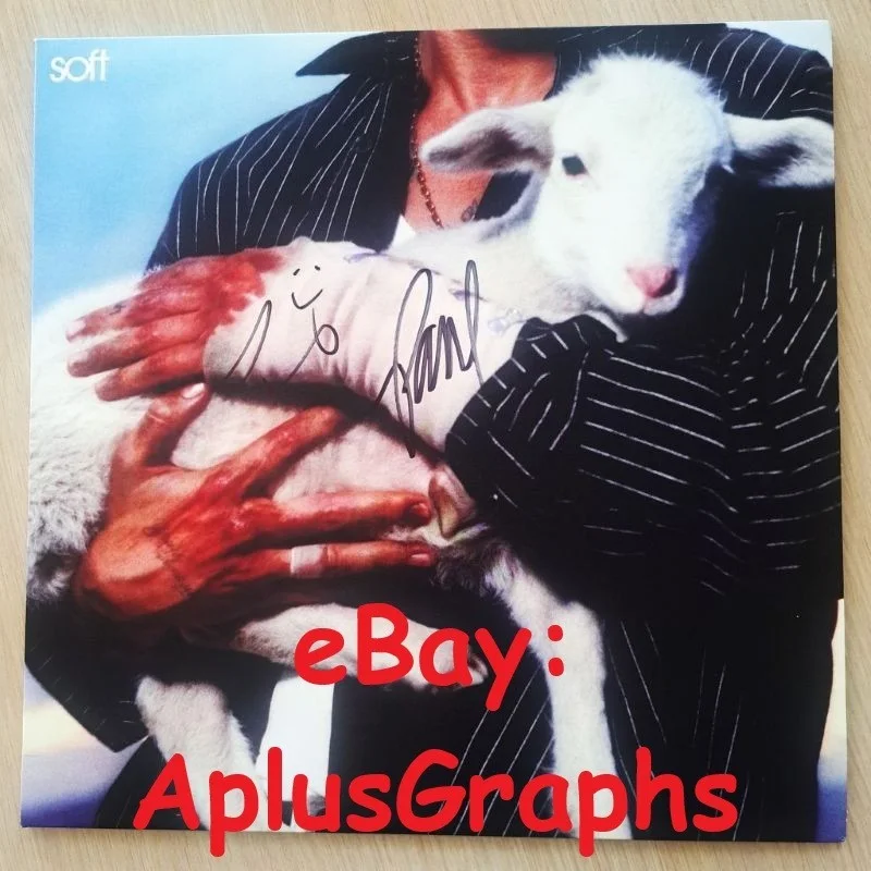 LANY (Paul Klein & Jake Goss)... Soft Maroon Vinyl / LP - SIGNED + Pics, image 2